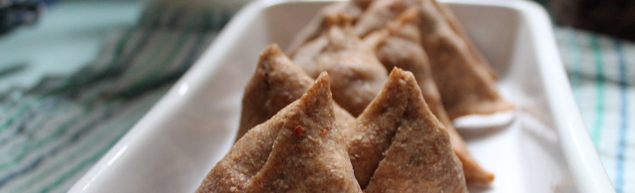 Jerk Pork Butternut Squash Sweet Potato Baked Wholewheat&nbsp;Samosas