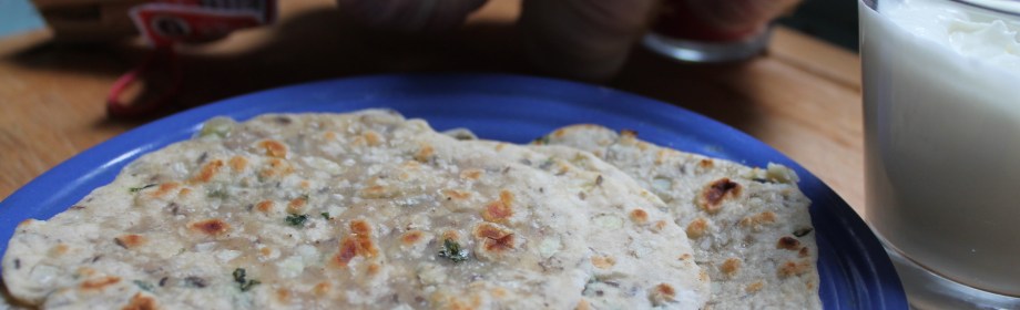 Garlic and Coriander&nbsp;Chapattis