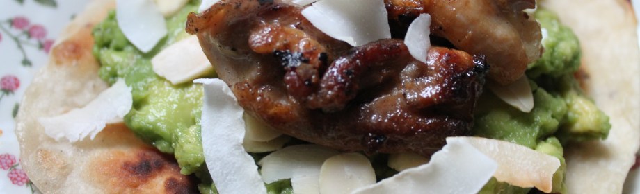 Indian Chicken and Avocado&nbsp;Taco