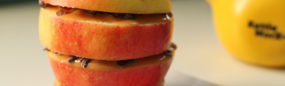 Apple and Peanut Butter&nbsp;Sandwich